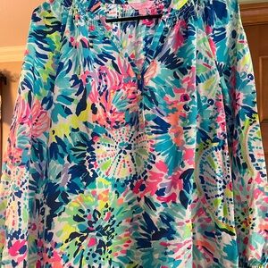 Lilly Pulitzer Elsa silk Blouse